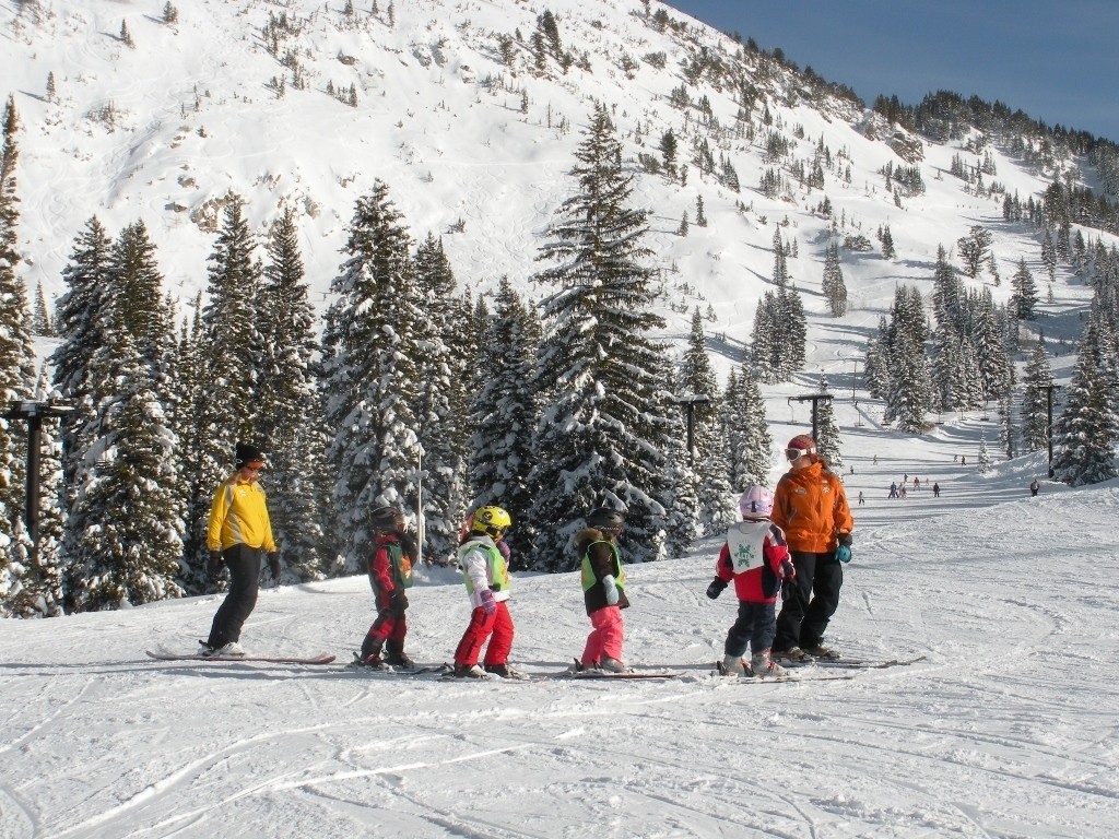 Learning to Snowboard—Snowbasin's Riglet Park - Ski Utah