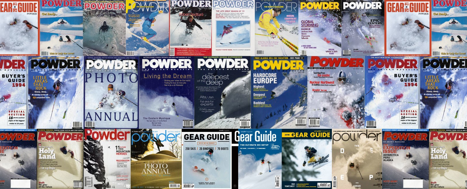 In Fond Remembrance of Powder, the Skier’s Magazine